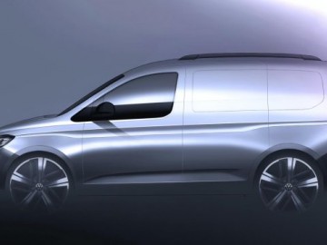 VW Caddy na nowych szkicach